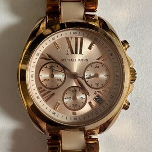 Michael kors rose gold women’s watch
